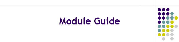 Module Guide